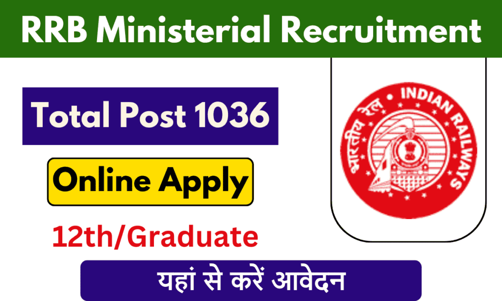 RRB Ministerial Isolated Categories Recruitment 2025