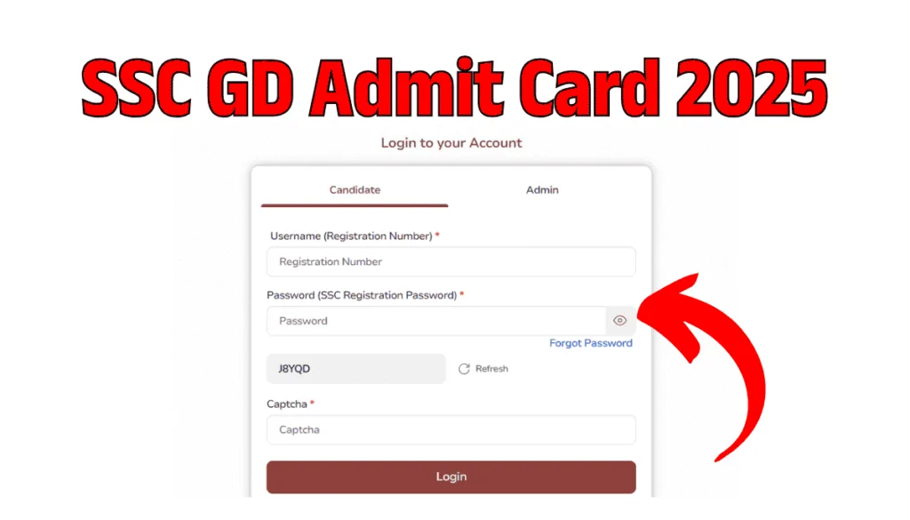 SSC GD Admit Card 2025 Released