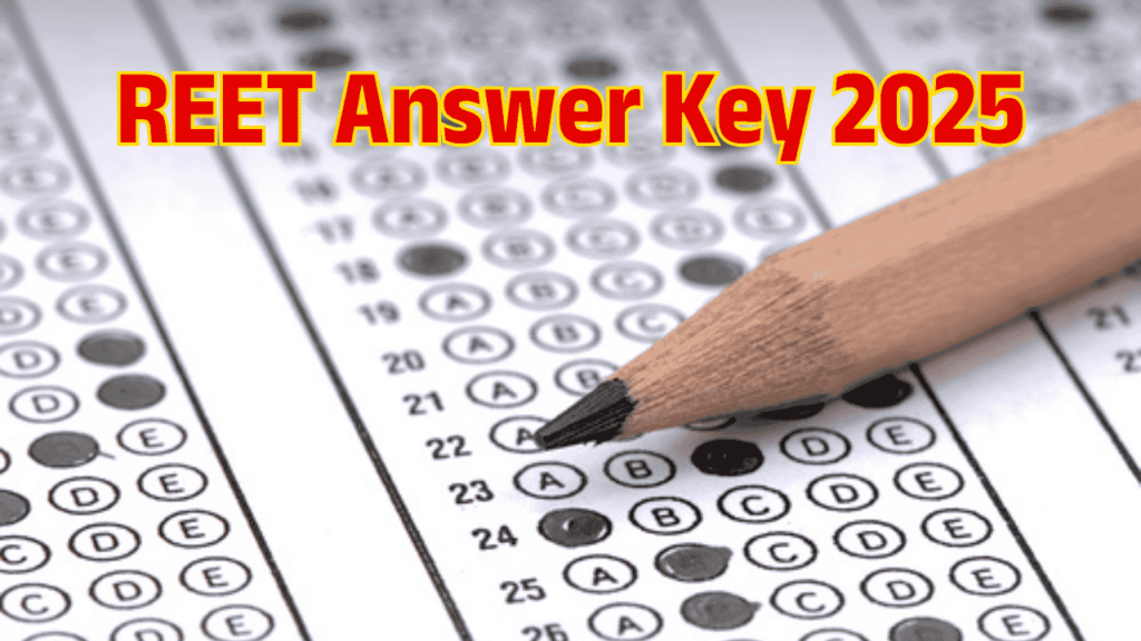 REET Answer Key 2025